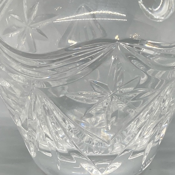 Royal Doulton 5" Crystal Glass Pitcher - Signed - Picture 4 of 5